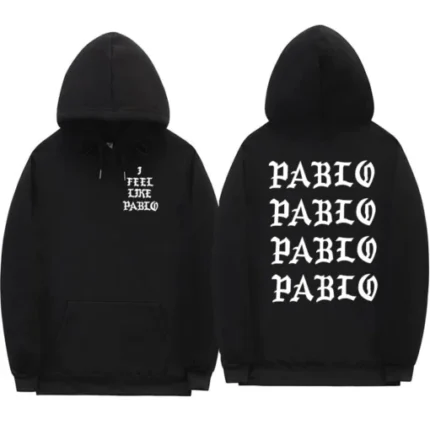 Kanye West Sweat Homme Black Hoodies